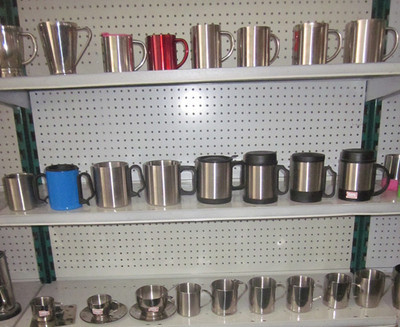 【雙層不銹鋼隔熱杯,銀焊絲手柄小口杯 高檔商務(wù)禮品亮杯廠家直銷】價格,廠家,圖片,商務(wù)禮品,永康市卓盛金屬制品-